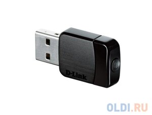 Сетевой адаптер wifi D-link DWA-171/RU/D1a DWA-171/RU USB 2.0 (ант. внутр.) 1ант.
