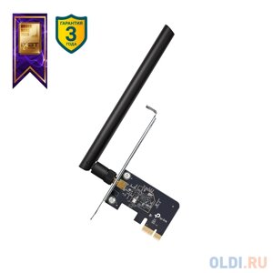 Сетевой адаптер WiFi TP-Link Archer T2E AC600 PCI Express (ант. внеш. съем) 1ант.