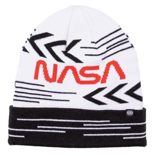 Шапка 686 Nasa Knit Beanie White 2023