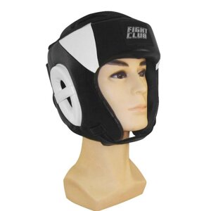 Шлем для бокса с закрытым верхом Fight Expert Black