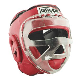 Шлем для бокса safe, Красный
