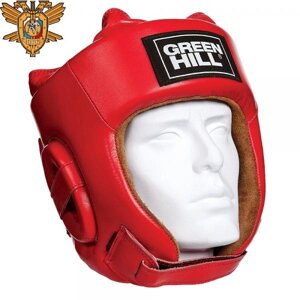 Шлем для рукопашного боя FIVE STAR, одобренный Федерацией Рукопашного боя РФ, красный
