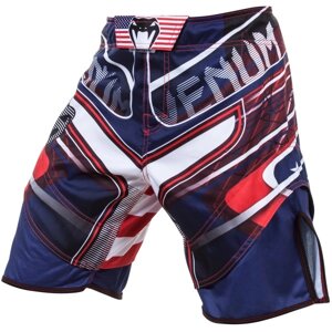 Шорты ММА USA Hero Fight Shorts - Blue/Red/Ice