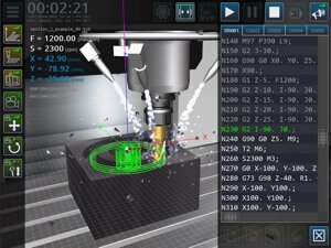 Симулятор фрезерного станка с ЧПУ 1.0.20