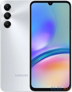 Смартфон Samsung Galaxy A05s 4/128Gb, SM-A057F, серебристый