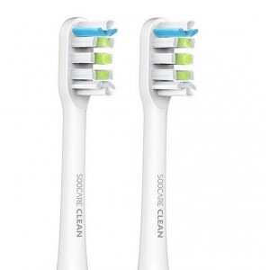 Сменные насадки для зубной щетки Xiaomi Soocas Soocare X3/X5 White (2 шт)