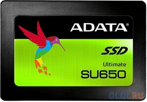 SSD накопитель A-data ultimate SU650 480 gb SATA-III