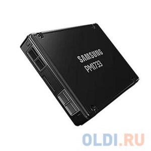 SSD жесткий диск PCIE 3.84TB PM1733 MZWLR3t8HBLS-00007 samsung