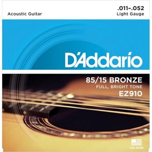 Струны для акустической гитары D'Addario