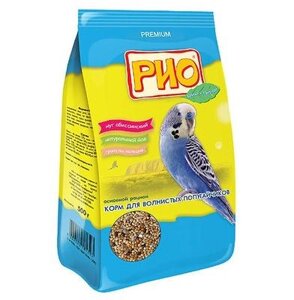 Сухой корм для птиц Rio для волнистых попугайчиков. Основной рацион 0,5 кг