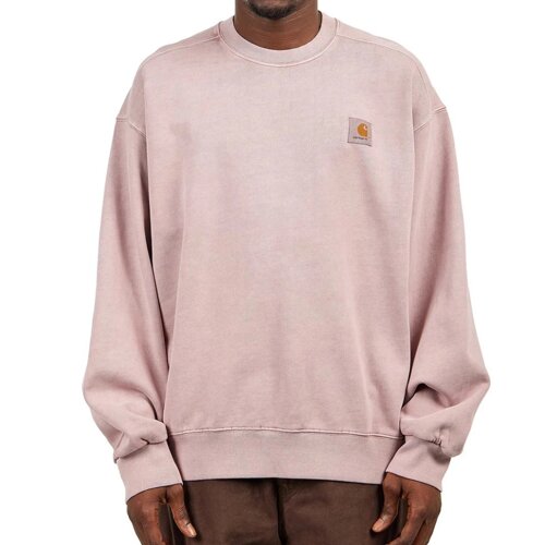 Свитшот CARHARTT WIP Vista Sweatshirt Glassy Pink (Garment Dyed)