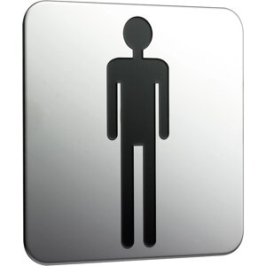 Табличка Туалет мужской Emco
