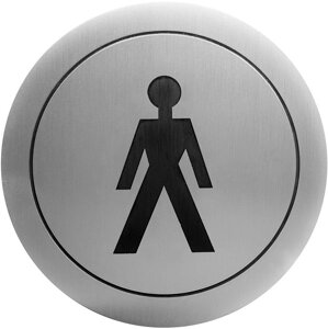 Табличка Туалет мужской Nofer