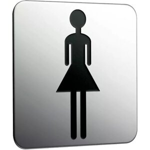 Табличка Туалет женский Emco