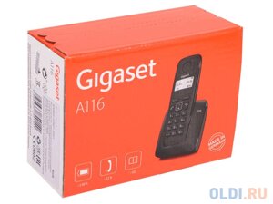 Телефон Gigaset A116 Black (DECT)
