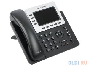 Телефон IP Grandstream GXP-2140 4 линии 4 SIP-аккаунта 2x10/100/1000Mbps цветной LCD USB PoE (Аналог телефона IP Yealink SIP-T42S 12 SIP-аккаунтов 2x1