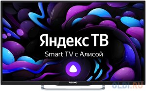 Телевизор 50 asano 50LU8130S черный 3840x2160 60 гц wi-fi smart TV 3 х HDMI 2 х USB RJ-45 VGA