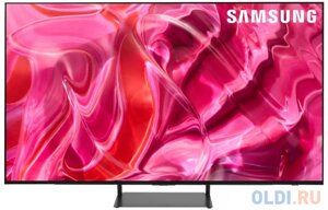 Телевизор OLED samsung 77 QE77S90cauxru series 9 черный титан 4K ultra HD 120hz DVB-T2 DVB-C DVB-S2 USB wifi smart TV (RUS)