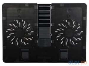 Теплоотводящая подставка под ноутбук DeepCool U-PAL (до 15.6, вентиляторы 2x140мм, USB 3.0)