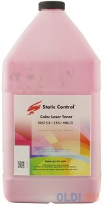 Тонер Static Control TRBUNIVCOL-1KGM пурпурный флакон 1000гр. для принтера Brother HL 3040/3070