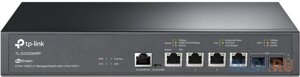 TP-Link TL-SX3206HPP JetStream управляемый коммутатор 10 Гбит/с уровня 2+ с четырьмя портами PoE и двумя слотами SFP+