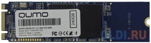 Твердотельный накопитель SSD M. 2 240 gb QUMO Q3dt-240GAEN-M2 read 560mb/s write 540mb/s 3D NAND TLC