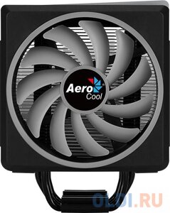 Устройство охлаждения (кулер) Aerocool Cylon 4F Wh ARGB PWM 4P Soc-AM5/AM4/1151/1200/2066/1700 4-pin 14-26dB Al+Cu 145W 550gr LED Ret