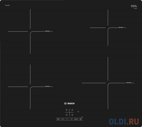 Варочная панель индукционная Bosch PIE601BB5E черный