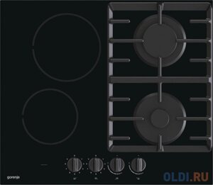 Варочная панель комбинированная Gorenje GCE691BSC черный