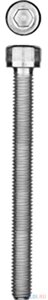 Винт DIN 912, М10x90 мм, 5 кг (80 шт. кл. пр. 8.8, оцинкованный, ЗУБР