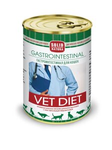Влажный корм Solid Natura VET Gastrointestinal диета для кошек 0,34 кг