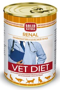 Влажный корм Solid Natura VET Renal диета для кошек 0,34 кг