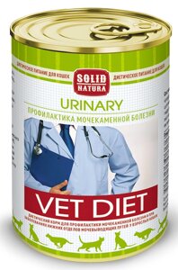 Влажный корм Solid Natura VET Urinary диета для кошек 0,34 кг