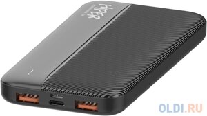 Внешний аккумулятор Power Bank 10000 мАч HIPER SM10000 черный