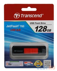 Внешний накопитель 128GB USB Drive USB 3.0 Transcend 760 (TS128GJF760)