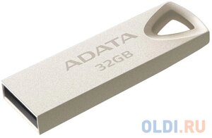 Внешний накопитель 32GB USB drive ADATA USB 2.0 UV210 золотой мет. AUV210-32G-RGD