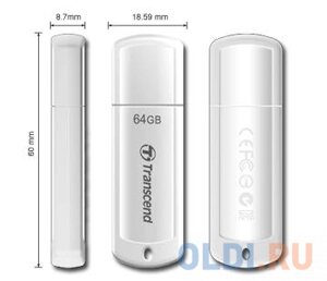 Внешний накопитель 64GB USB Drive USB 2.0 Transcend 370 (TS64GJF370)