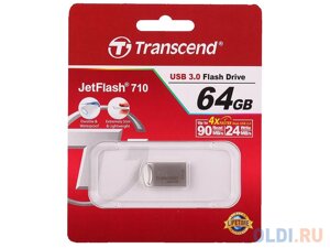 Внешний накопитель 64GB USB Drive USB 3.0 Transcend 710 (TS64GJF710S)