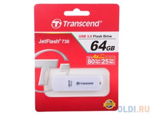 Внешний накопитель 64GB USB Drive USB 3.0 Transcend 730 (TS64GJF730)