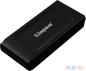 Внешний SSD диск 1.8 1 Tb USB Type-C Kingston SXS1000/1000G черный