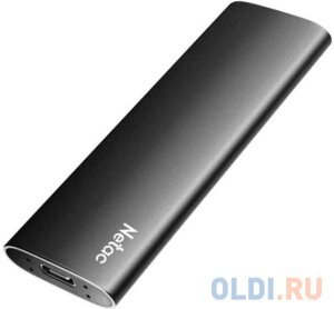 Внешний SSD netac 500gb Z SLIM NT01ZSLIM-500G-32BK (USB3.2, up to 520/480mbs, 100х29.5х9mm, black)