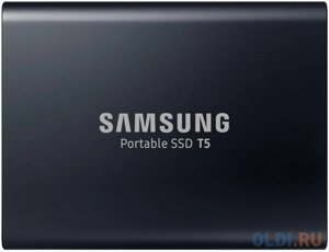 Внешний твердотельный накопитель SSD 2TB Samsung T5 (Up to 540Mb/s, USB 3.1 Type-C) (MU-PA2T0B/WW)