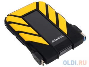 Внешний жесткий диск 1Tb Adata AHD710P-1TU31-CYL желтый (2.5 USB3.0)