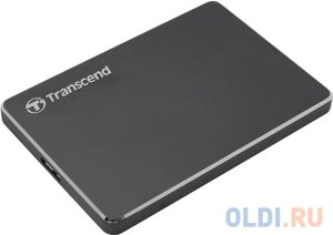 Внешний жесткий диск 2.5 2 Tb USB 3.0 Transcend StoreJet 25 TS2TSJ25C3N серый