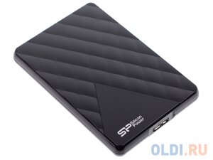 Внешний жесткий диск 2.5 USB3.0 2 Tb Silicon Power Diamond D06 SP020TBPHDD06S3K черный