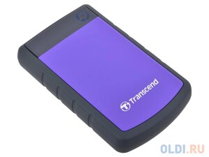 Внешний жесткий диск 2Tb Transcend TS2TSJ25H3P фиолетовый 2.5 USB 3.0 Retail