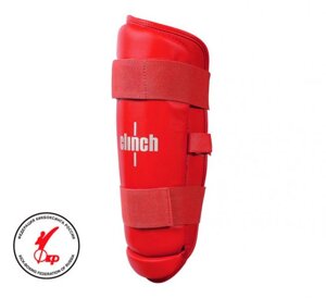 Защита голени Shin Guard Kick красная