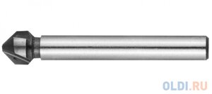 Зенкер ЗУБР 29730-3 ЭКСПЕРТ конусный стальP6M5 d6.3х45мм d5мм для раззенковки М3