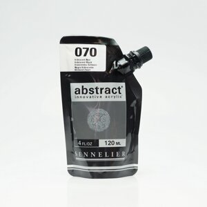 Акрил Sennelier "Abstract" 120 мл черный металлик