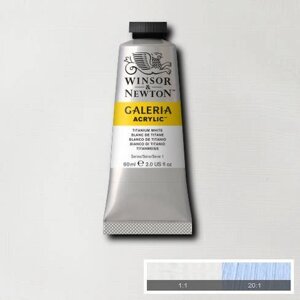 Акрил Winsor&Newton "Galeria" 60 мл Белила титановые